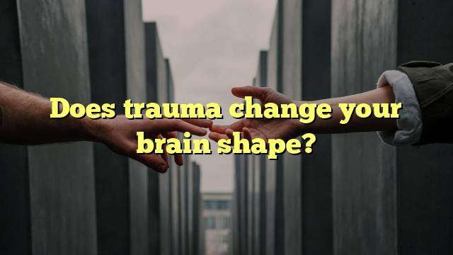 Does trauma change your brain shape?