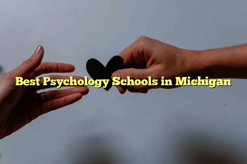 Best Psychology Schools in Michigan