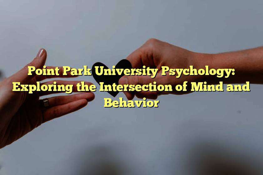 Point Park University Psychology: Exploring the Intersection of Mind and Behavior