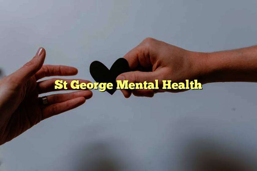 St George Mental Health